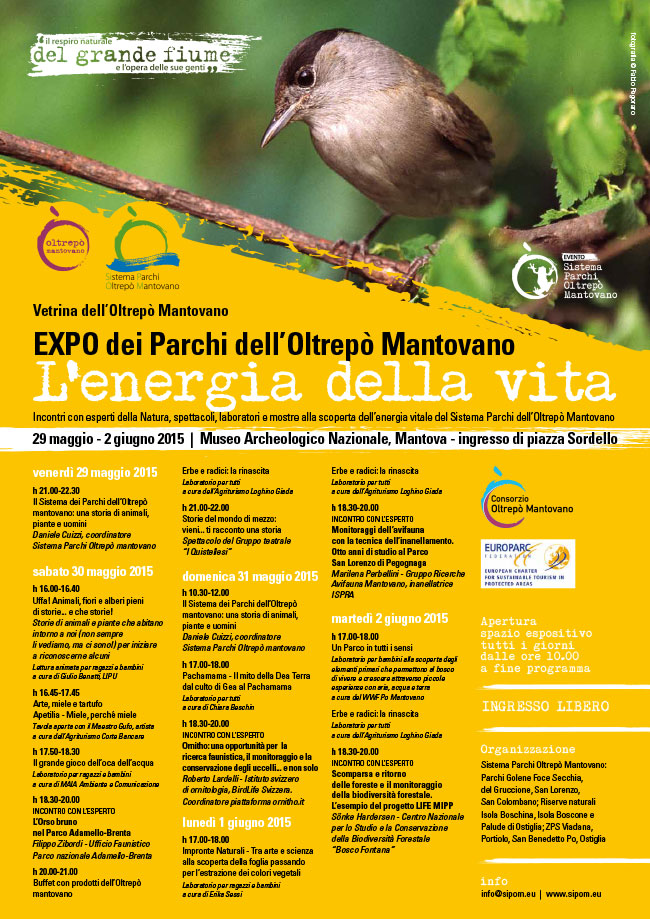 L’energia della vita - EXPO dei Parchi dell’Oltrepò Mantovano
