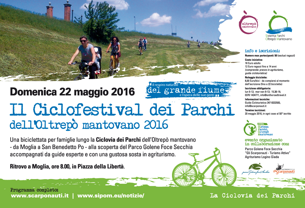 Ciclofestival dei Parchi dell’Oltrepò Mantovano 2016