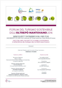 Forum del Turismo Sostenibile dell’Oltrepò mantovano 2016