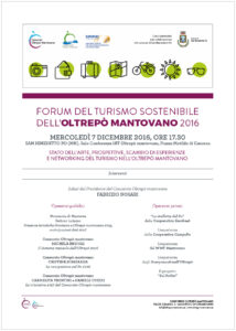 Forum del Turismo Sostenibile dell’Oltrepò mantovano 2016