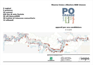 Appunti per la candidatura Riserva della Biosfera MAB Unesco dei territori rivieraschi del medio Po