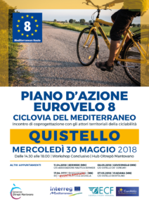 Piano d’azione Eurovelo8 | QUISTELLO, 30.05.2018