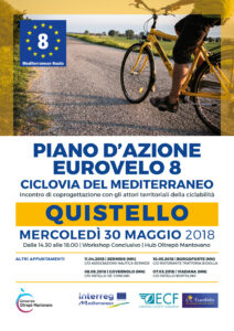 Piano d’azione Eurovelo8 | QUISTELLO, 30.05.2018