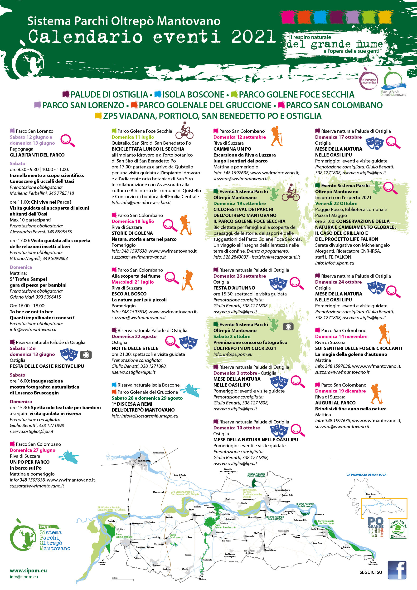 Eventi parchi 2021
