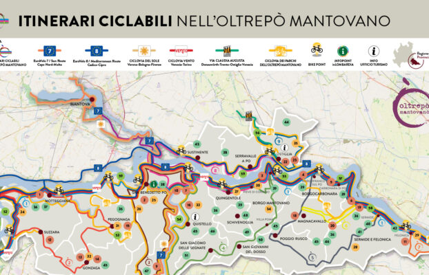Itinerari ciclabili nell’Oltrepò Mantovano