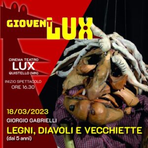 GIORGIO GABRIELLI LEGNI, DIAVOLI E VECCHIETTE